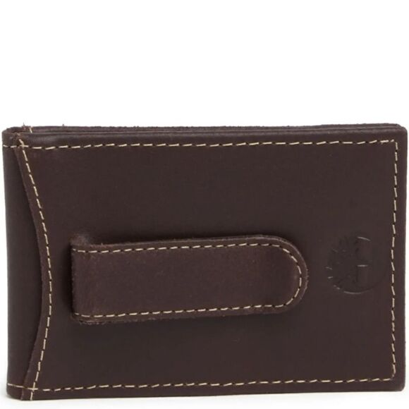 ❤️hp❤️ timberland Delta Leather Flip Clip Wallet Bag - Picture 6 of 6